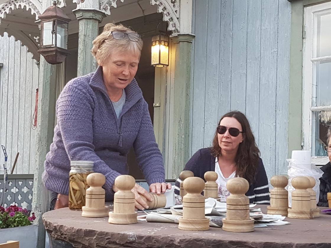 HBK var på besøk på Lørdal Gaard våren 2018