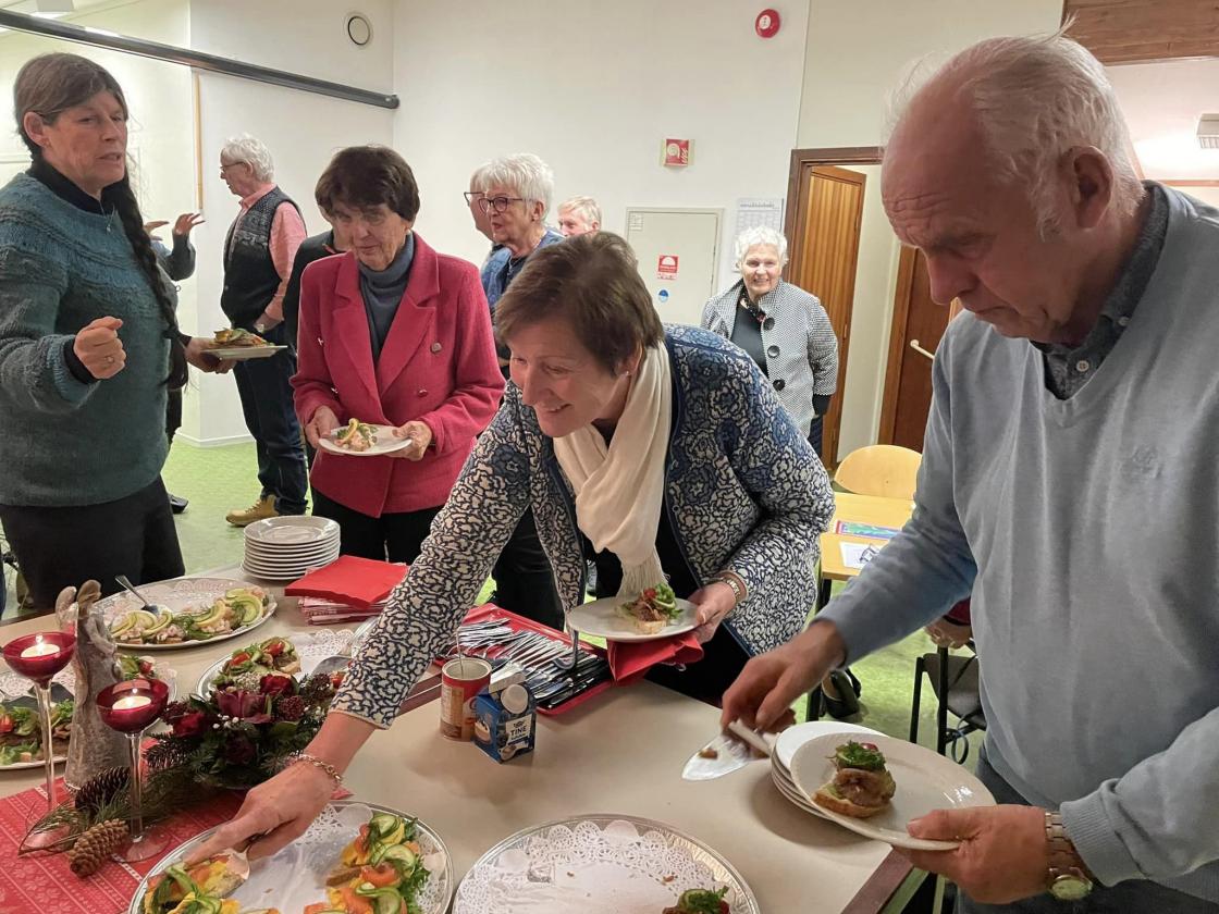 Deilige snitter er selvskrevne på julemøtet - så også i år.