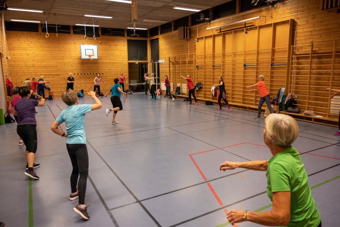 Trimmen på Ringshaug og Volden to dager i uka