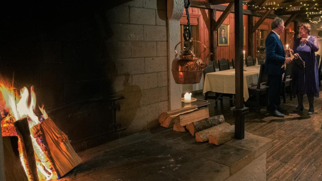 Fra julemøte på Karlsvik