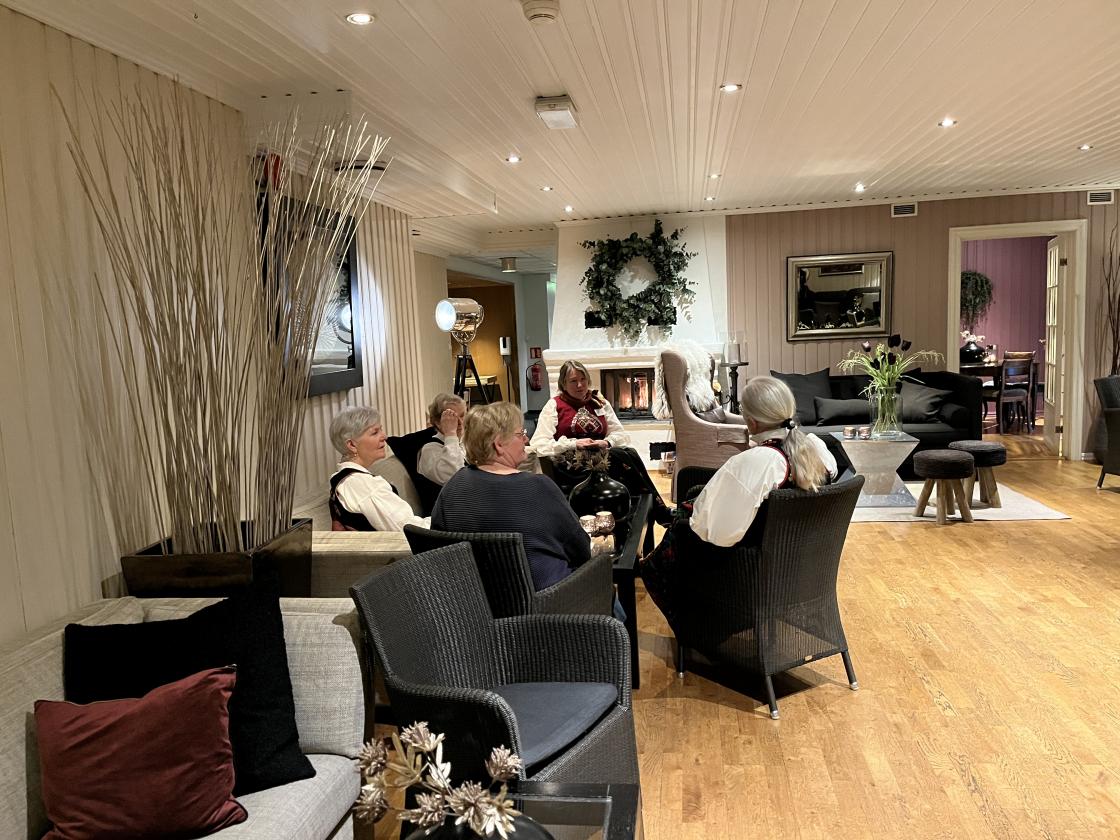 Trivelig sosialt samvær