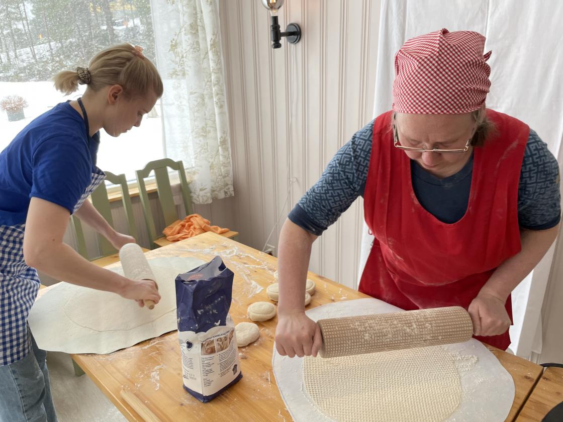 Utkjevling av klingebrød