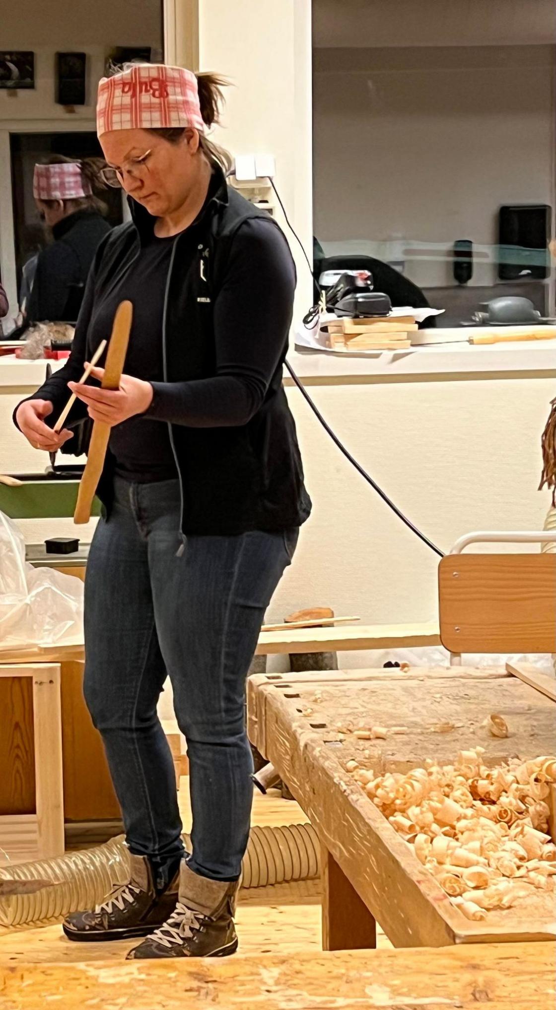 Vurdering av emnet mot fløygen