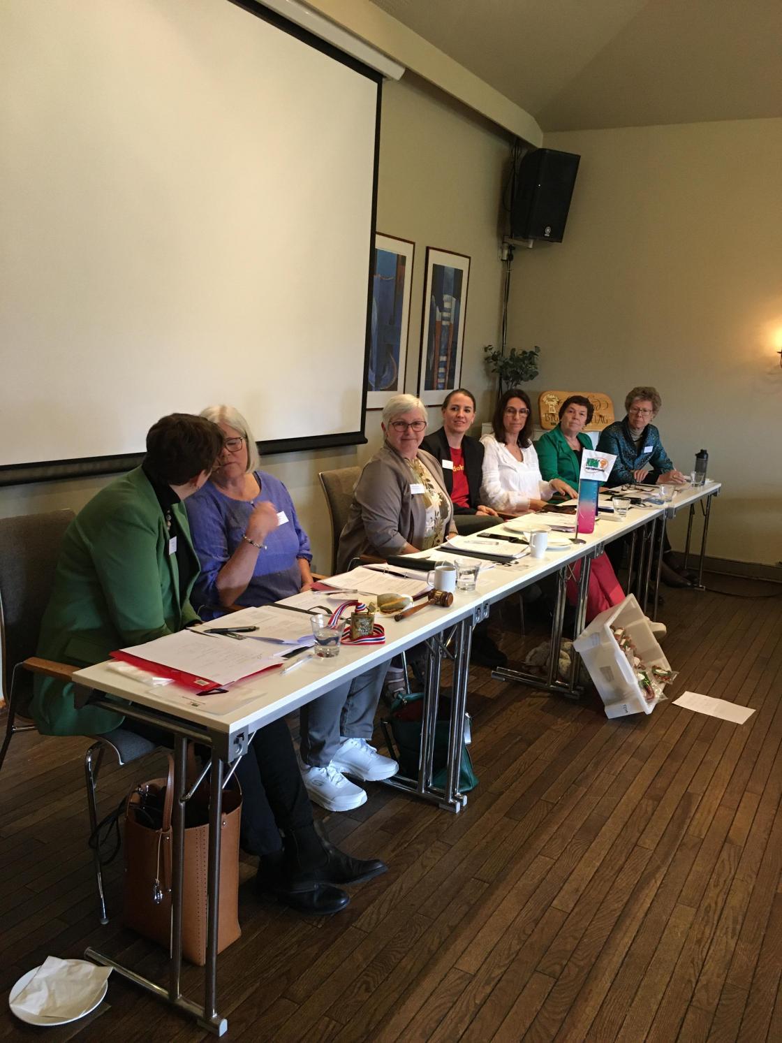 Ordstyrarane og ein del av Distriktsstyret