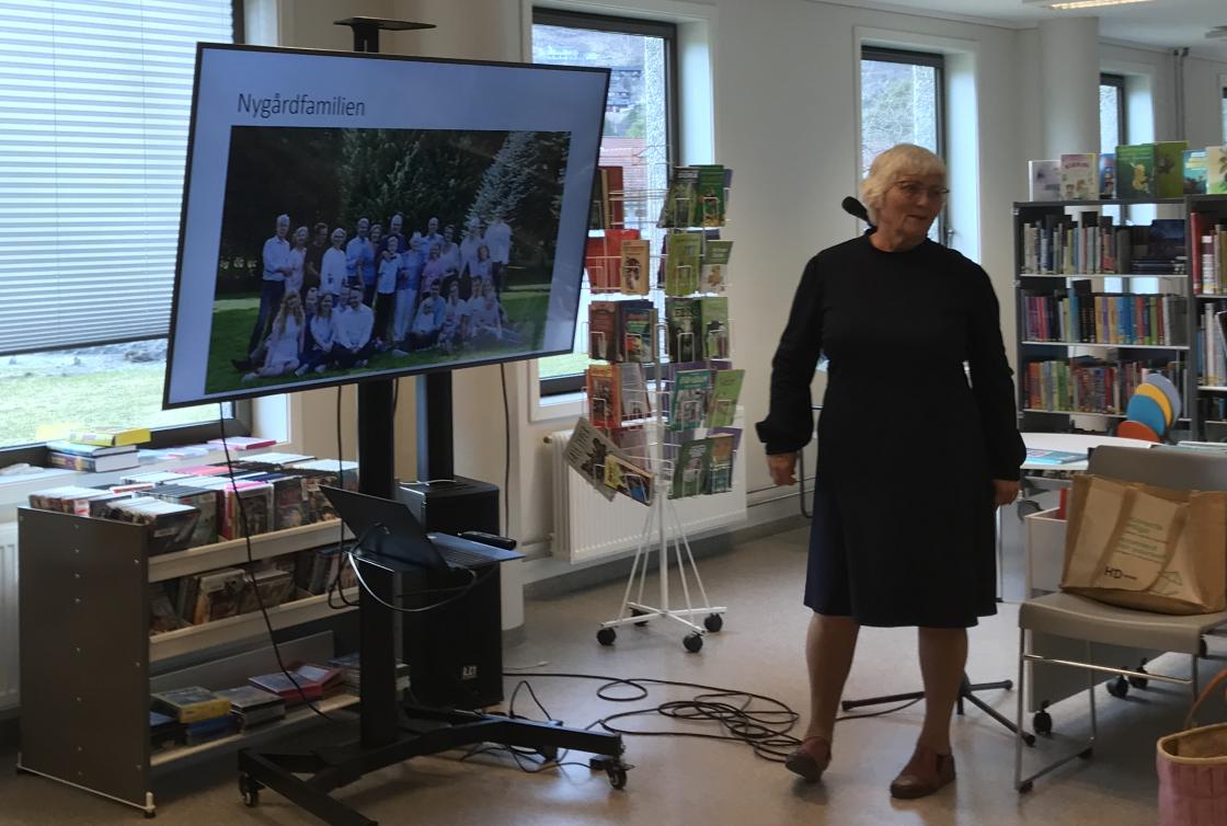 Anne fortalde frå eit innhaldsrikt liv.