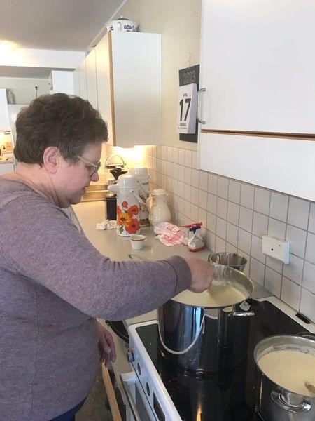 Marta Jorunn tek sin tørn med røring