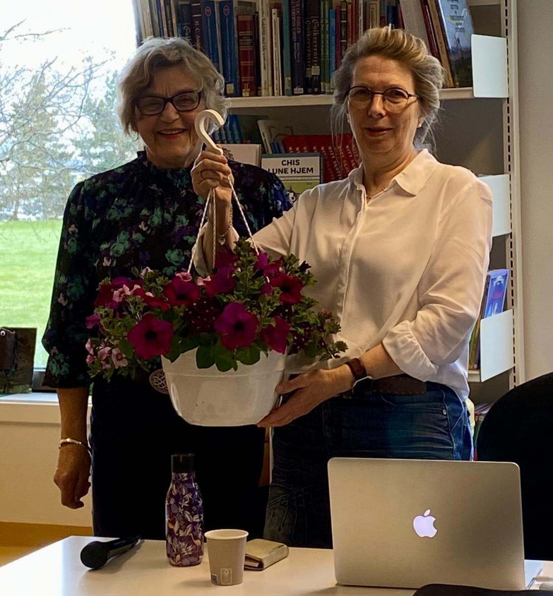 Kvissmeister, Eva Hilde Lingaas, får takk for flott aktivitet!