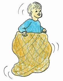 Sekkeløp - hvem er sprekest i en striesekk - raskest?