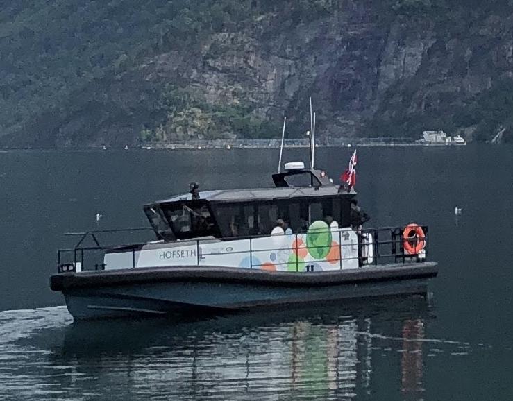 Båttur over fjorden.