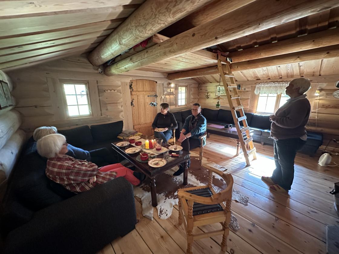 En trivelig kveld med sosialt samvær