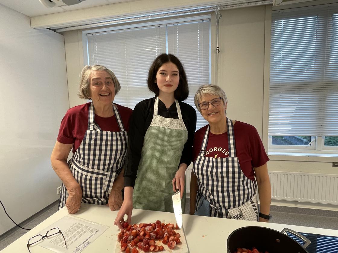 Sissel, Liza og Anne Sigrid