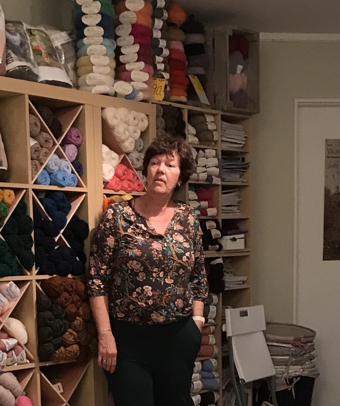Gro Frydenberg - selger garn i Sørumveien 144, Våle