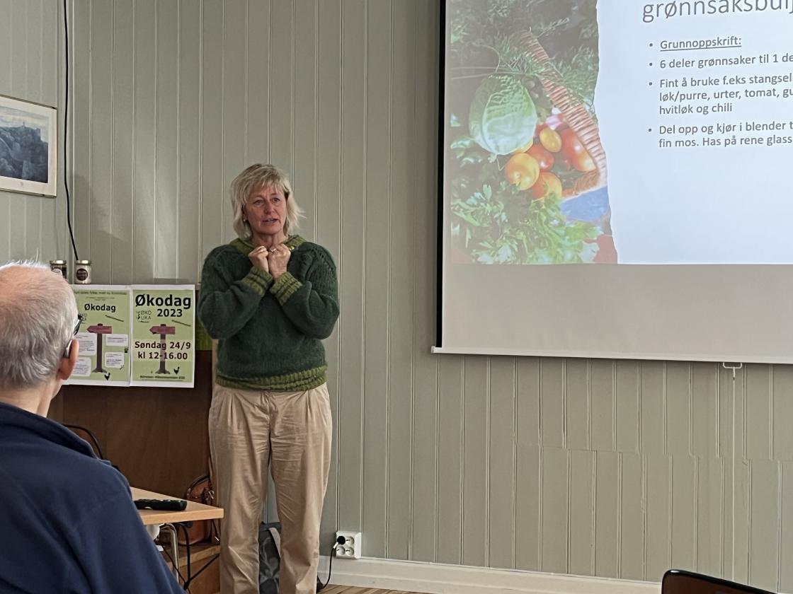 Hedda Kortnes fortalte om permakultur