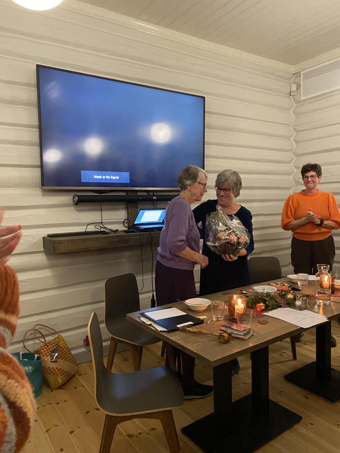 Toril holdt fin takketale til Brynhild