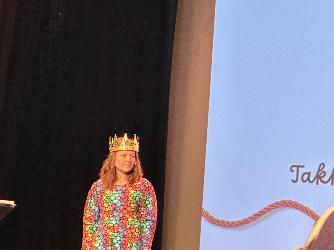 Dronning i eget liv.