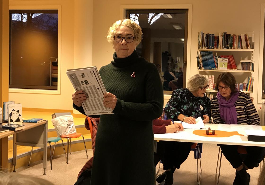 Nelly informerte om Adventskalenderen som er klar!