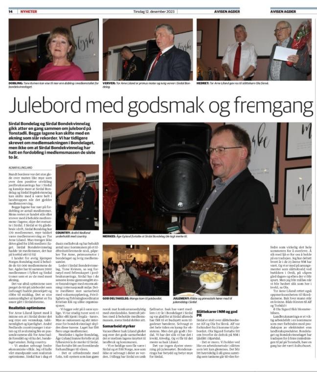 Julebord 2023