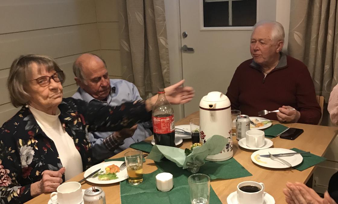 Ingegjerd Backe, Ole Kjærnes og Odd Ouff