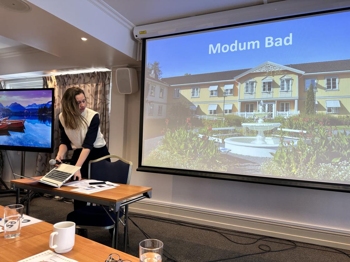 Interesant foredrag om Modum Bad