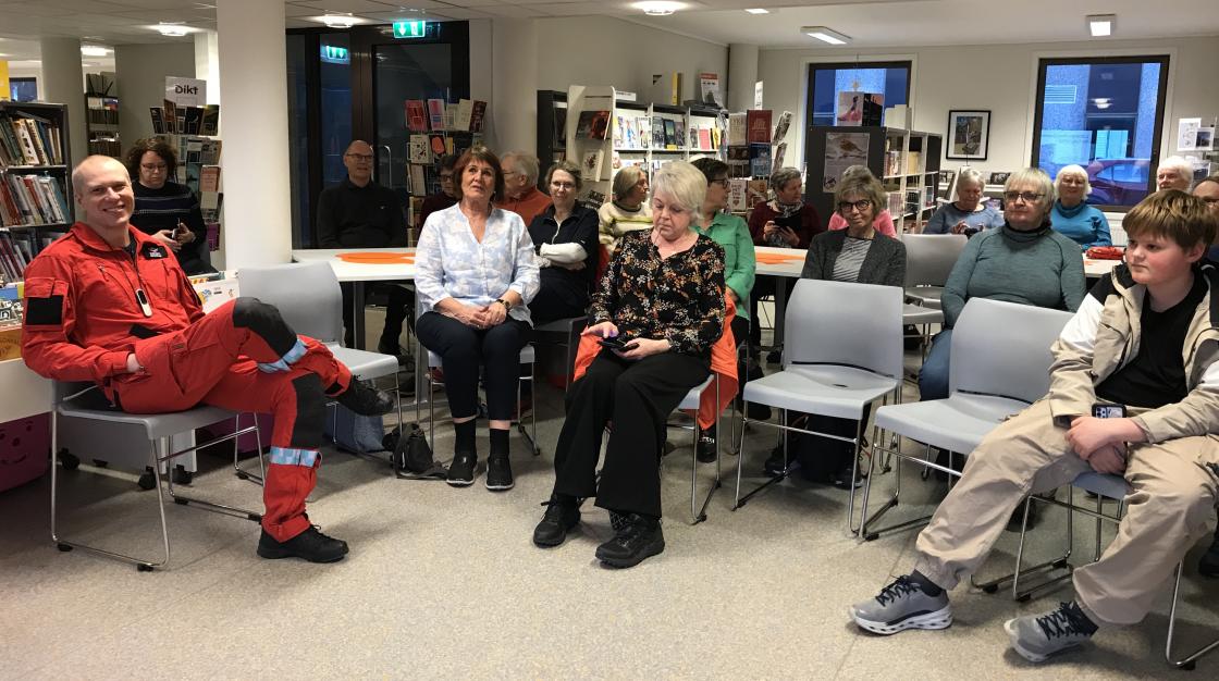 Mykje folk var samla.