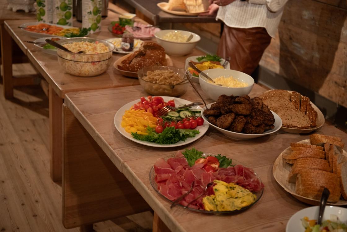 god mat er viktig på møter med bygdekvinnelaget