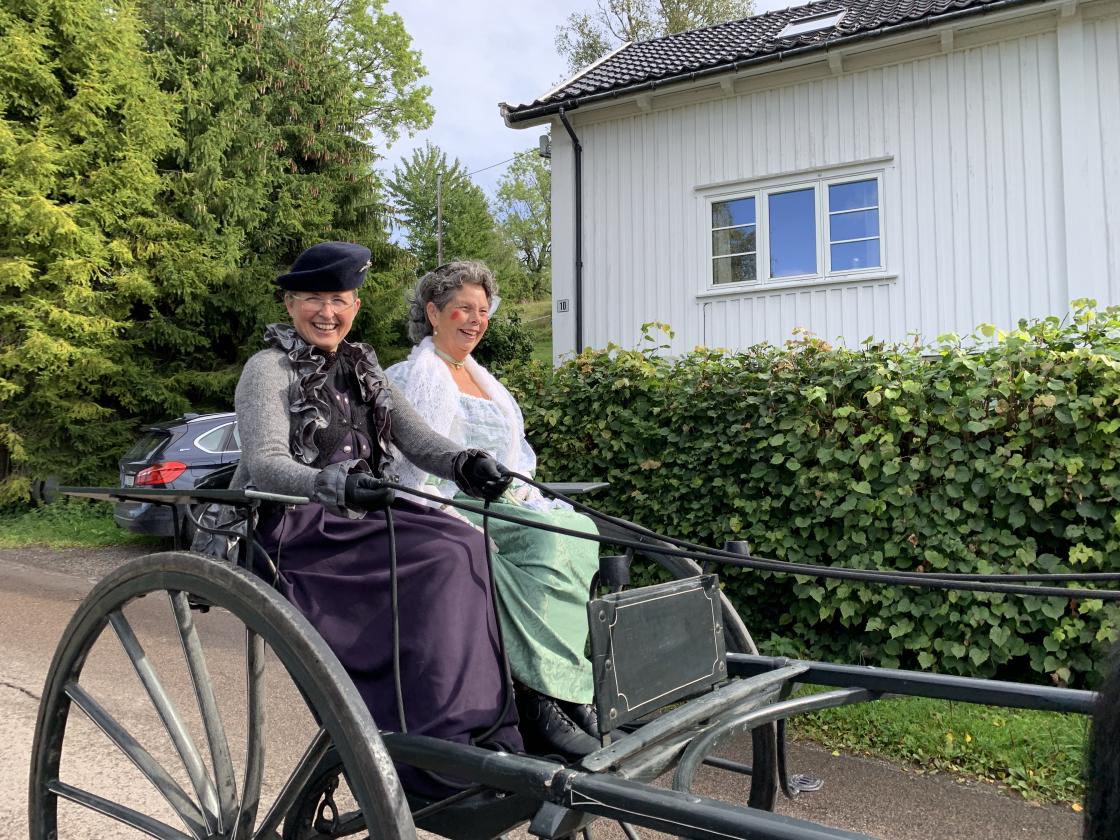 I Gigen satt Heidi Myhre og Siv Marie Engen - flotte damer!