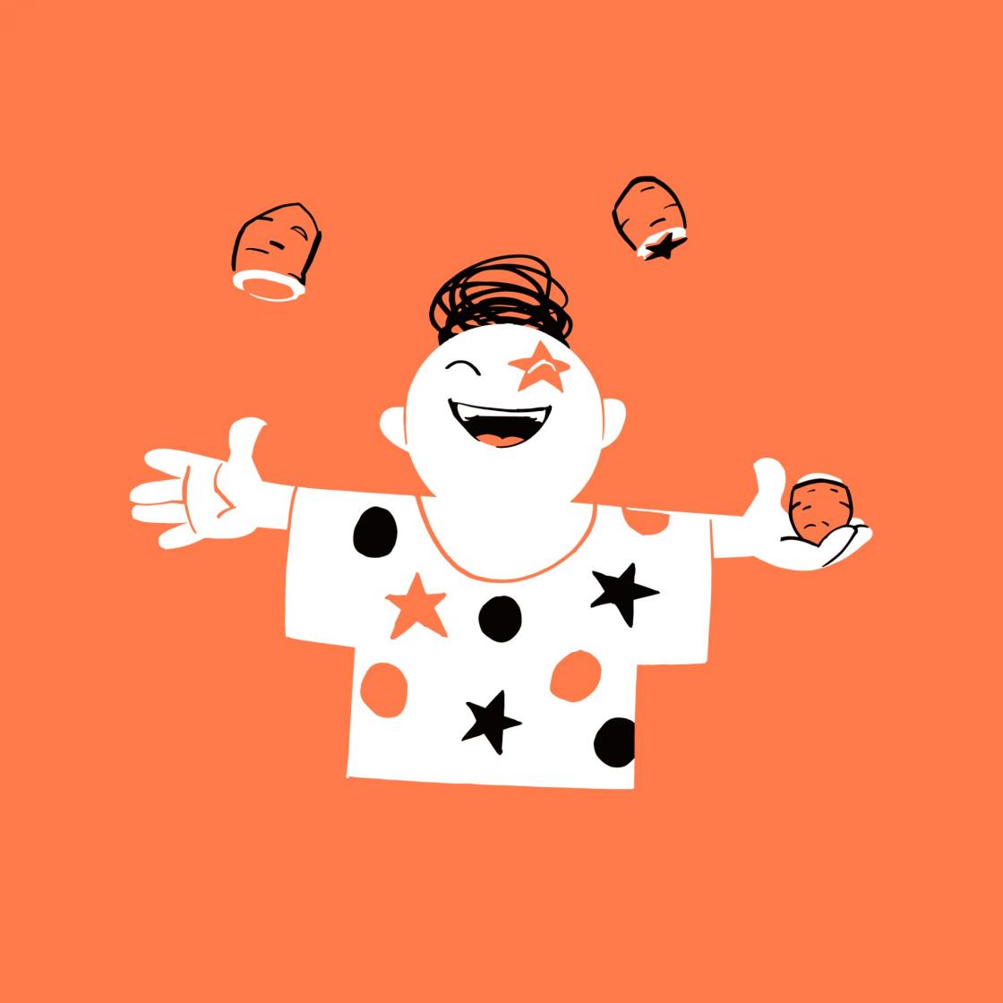 LEKE, SMAKE, TRYKKE OG PRATE POTET