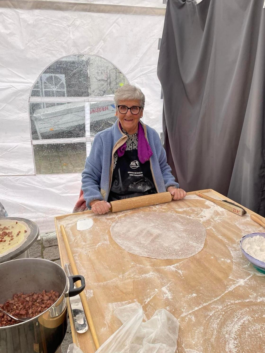 Brita er trufast med oss kvart år.