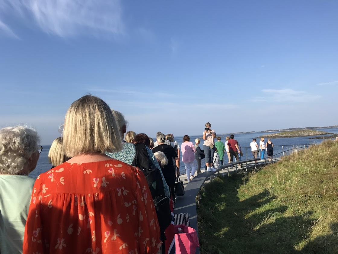 Ein liten spasertur på Svevestien.