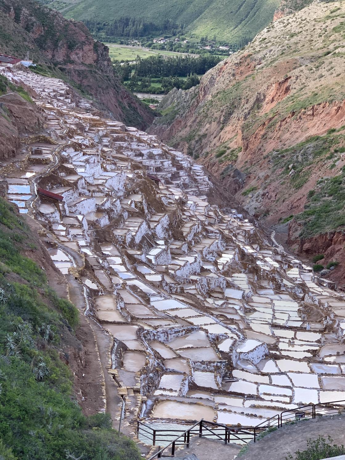 Utvinning av salt i Den Hellige dalen