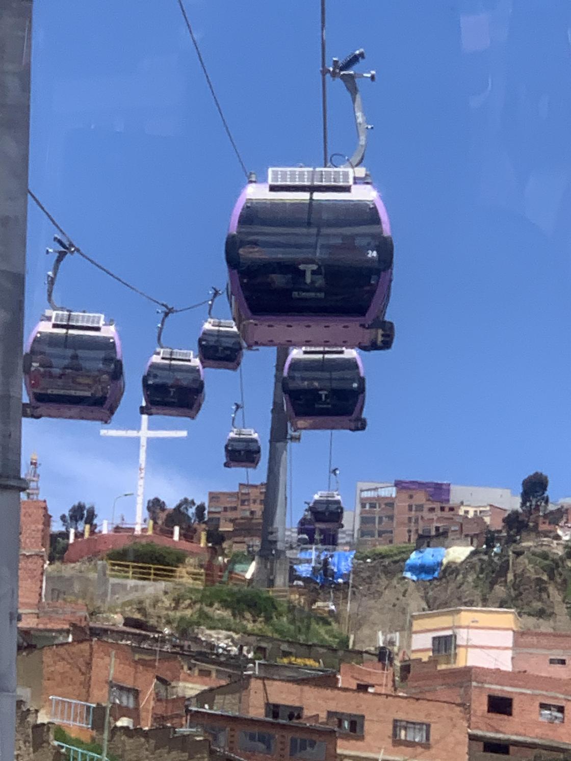 La Paz ligger på 4200 m. høyde. Ikke så lett for pusten