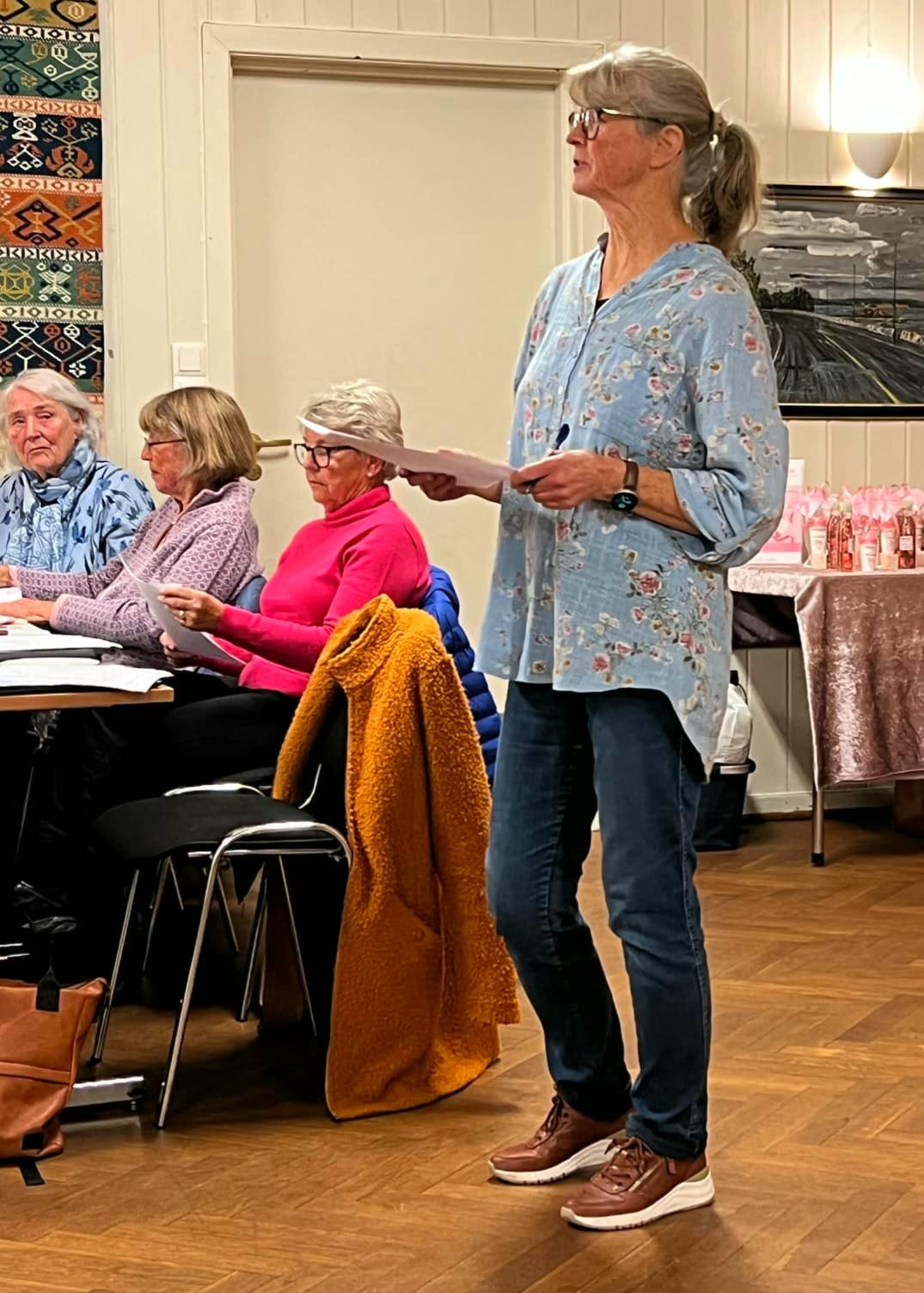 Tone Løn Tvedten fra valgkomiteen