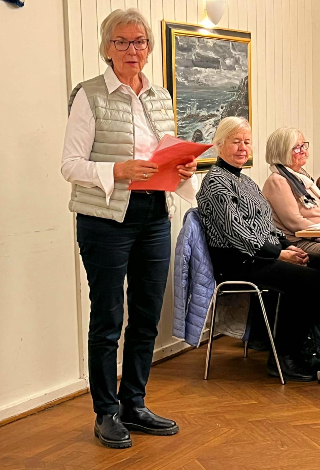 Sekretær fra VBK Åse Marie Holm