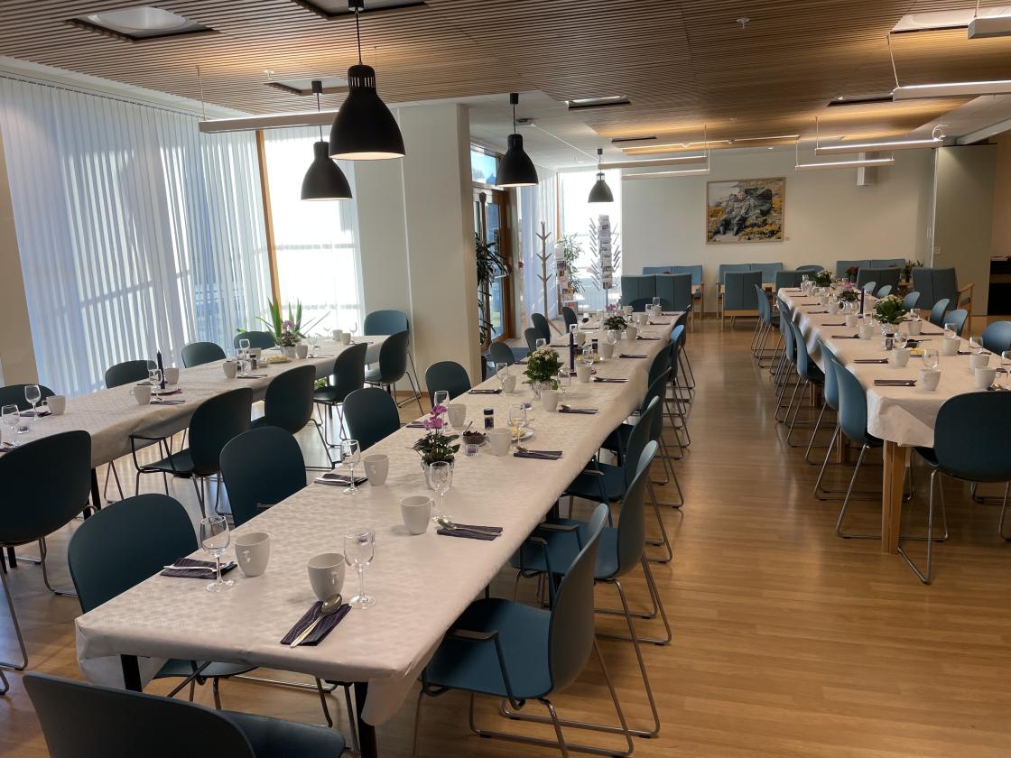 Adventspyntet lokale.