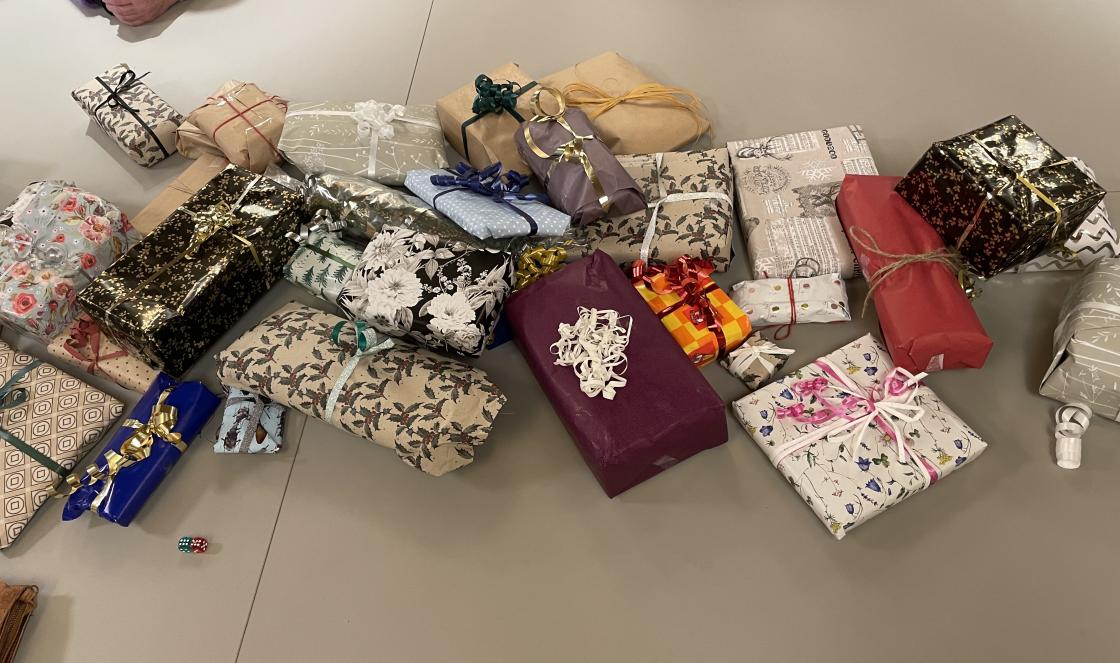 Pakker til pakkeleiken.