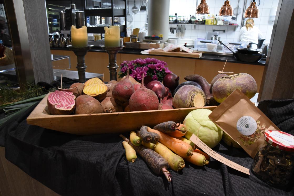 Kortreiste grønnsaker fra Frogn. Foto: Helle Cecilie Berger.