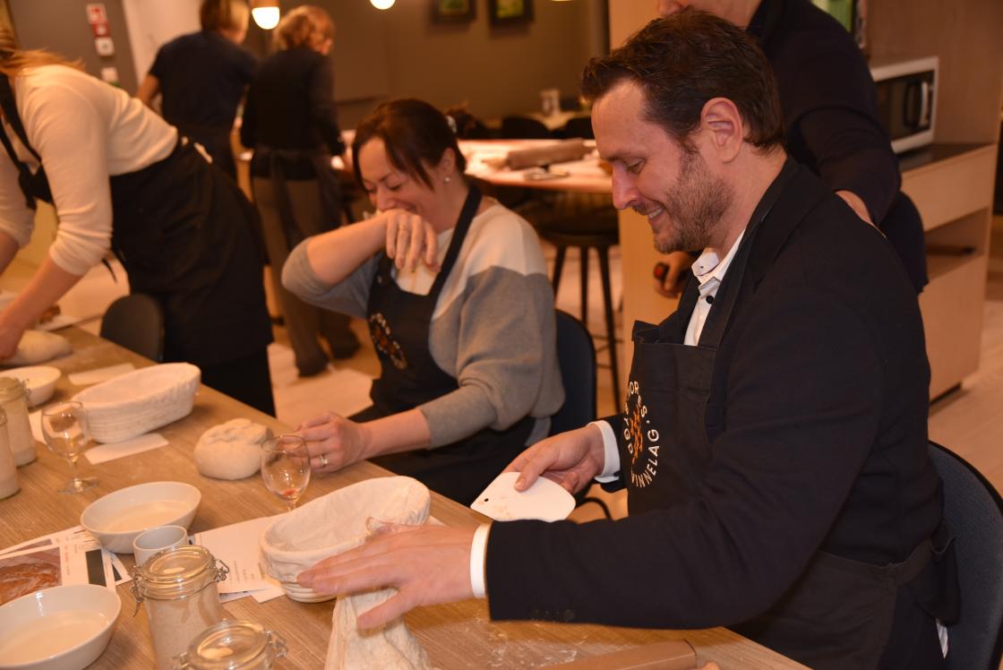 Surdeigen er ikke alltid like medgjørlig, fikk vi erfare. Foto: Helle Cecilie Berger.