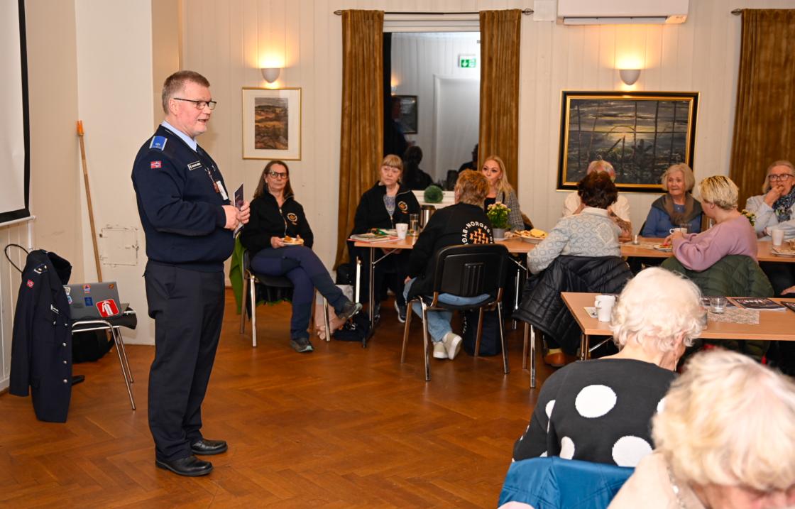 Arne Haugbjørg forteller om egenberedskap