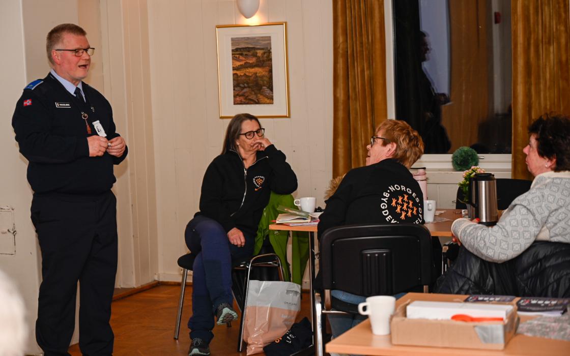 Mye tanker og spørsmål fra lydhøre damer