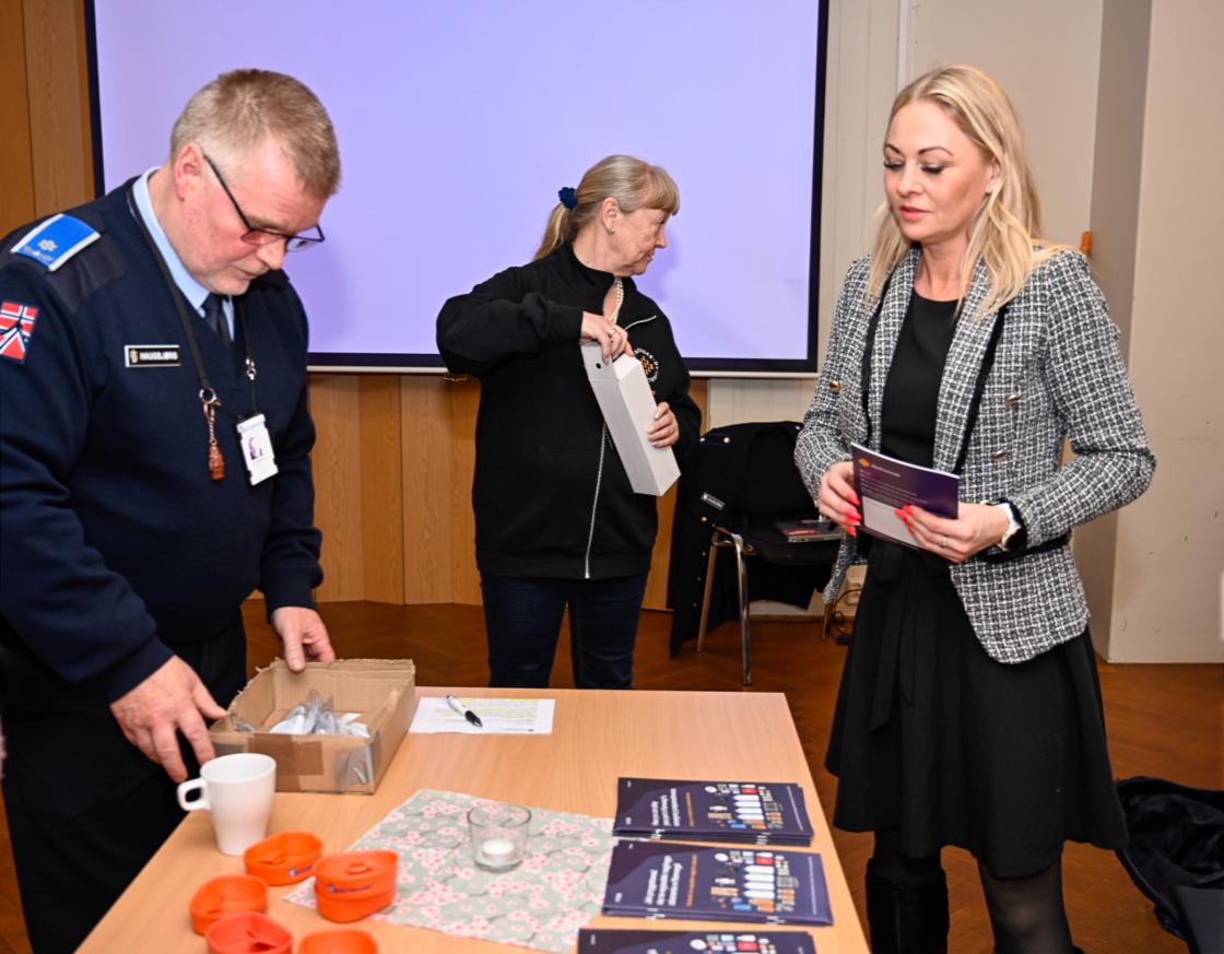 Brosjyrene er på flere språk