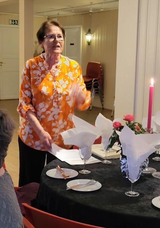 Lagets leder Sigrid Klefsås ønsket velkommen.