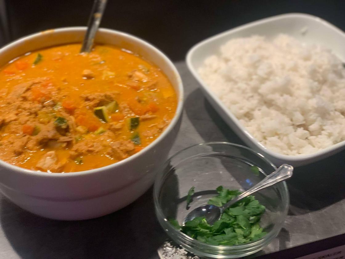 Pepian de pollo - Hønegryte - nasjonalrett i Guatemala