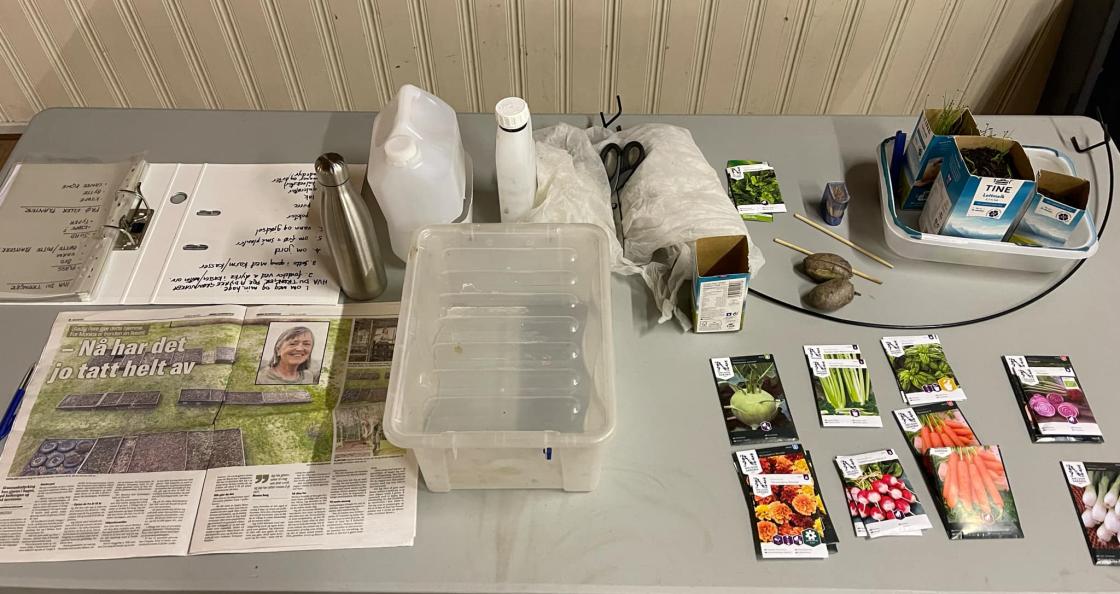 Ting vi må ha for hånden