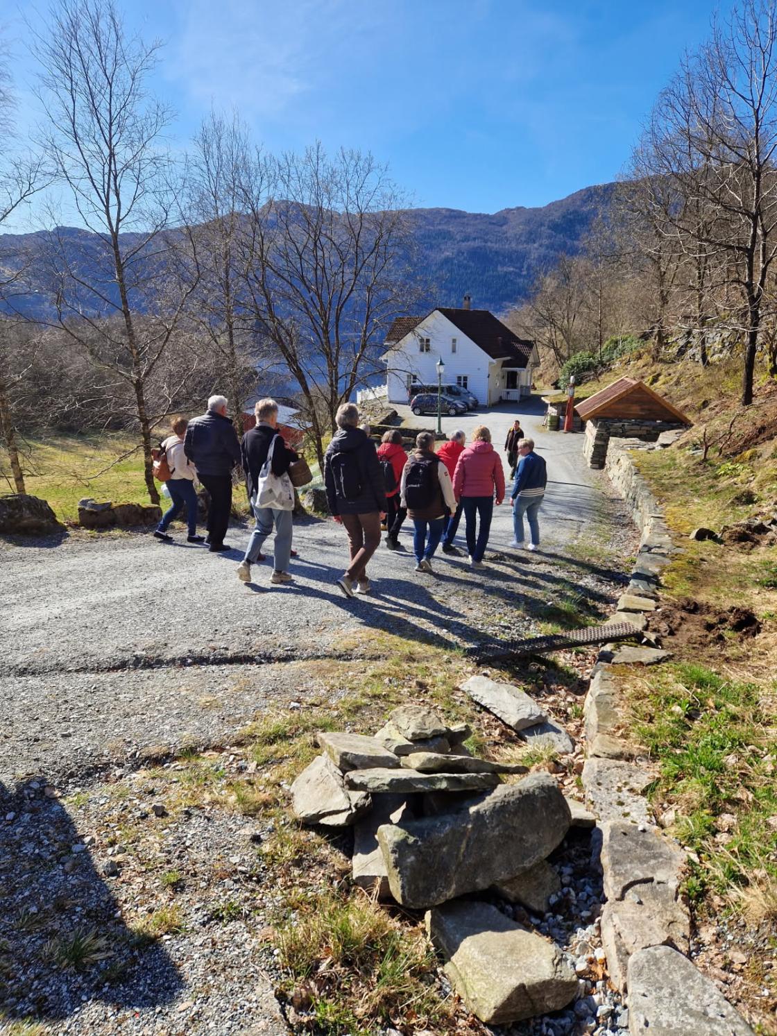 Turgruppe går mot Klyvikje