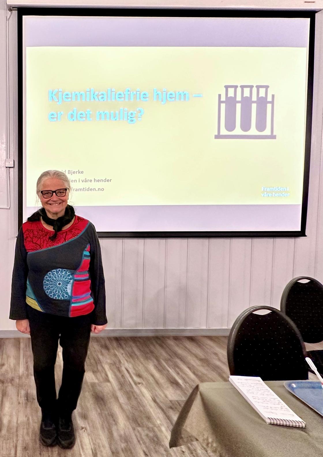 Astrid Bjerke fra Framtiden i  våre hender