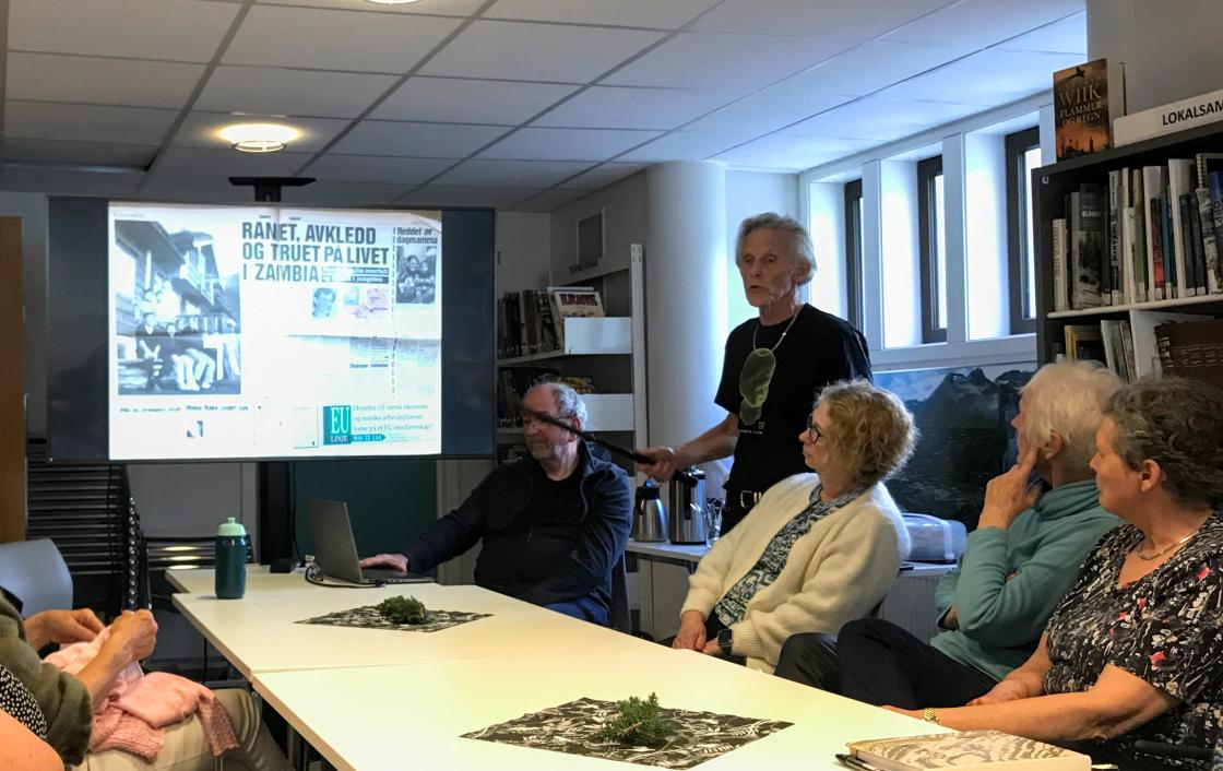 Arne var med og fortalde om dramatikk for heile familien.