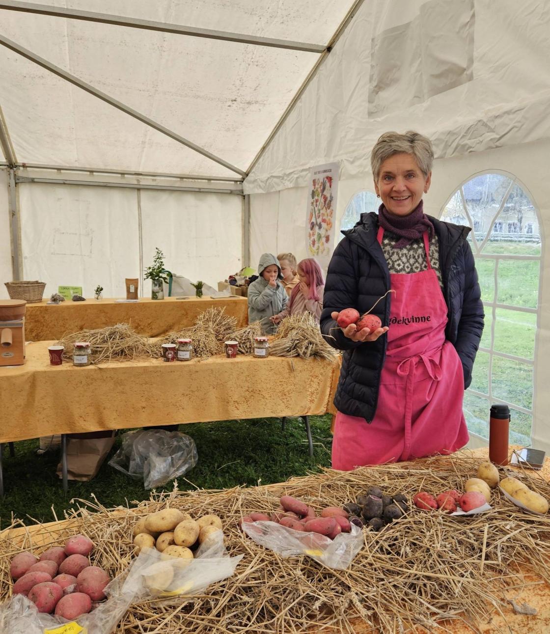 Nina Hoff - fortalte om poteten