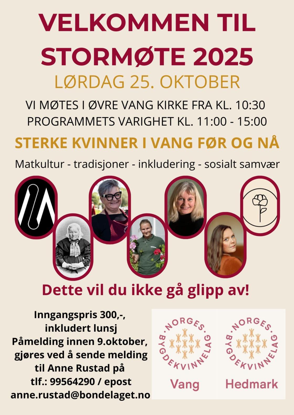 Invitasjon til stormøte