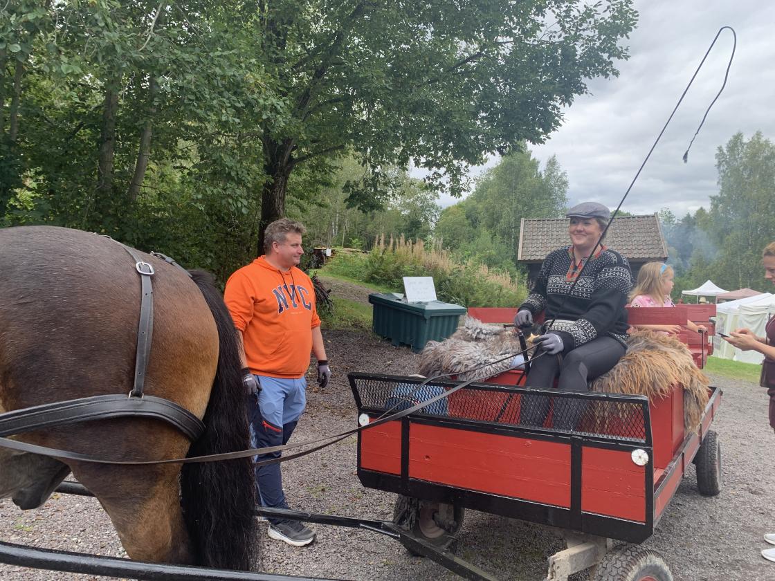 Hesteskyss med Helene for alle som hadde lyst