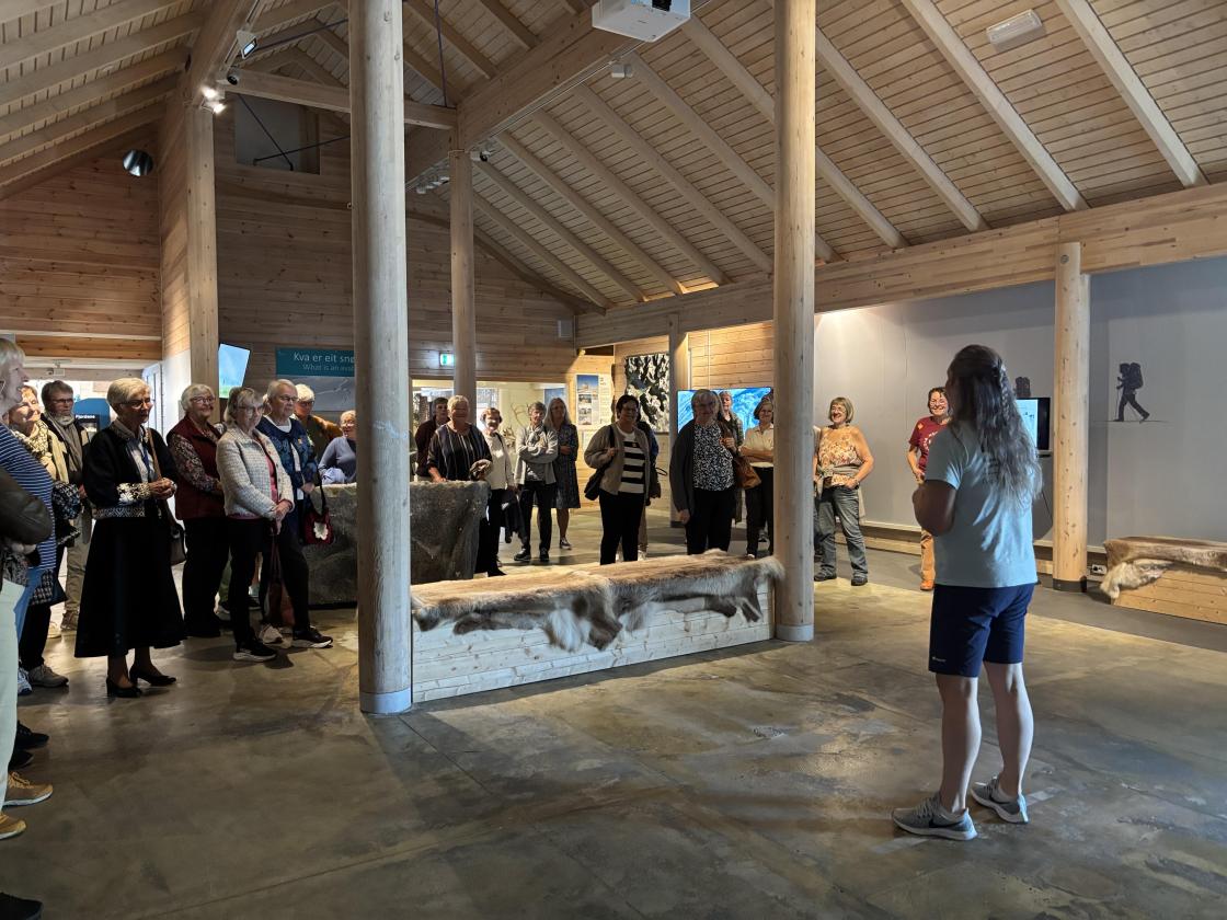 Omvising på senteret